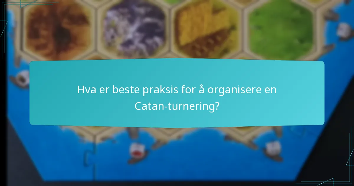 Hvordan former sosiale interaksjoner Catan-turneringsopplevelsen?