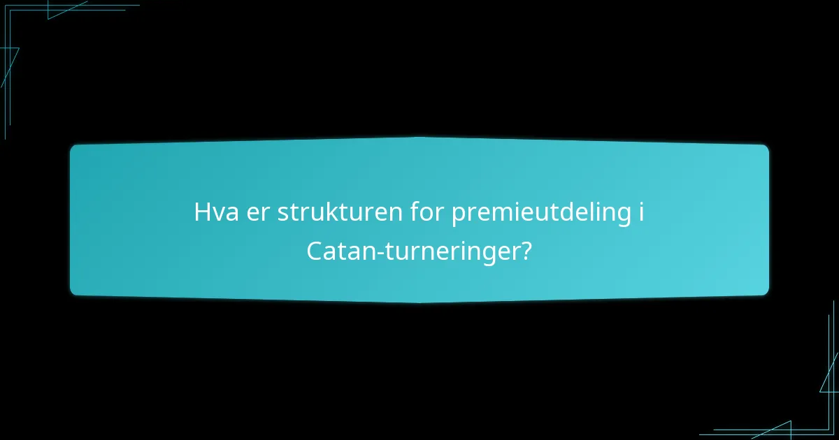 Hvilke faktorer påvirker poengstrategier i Catan-turneringer?